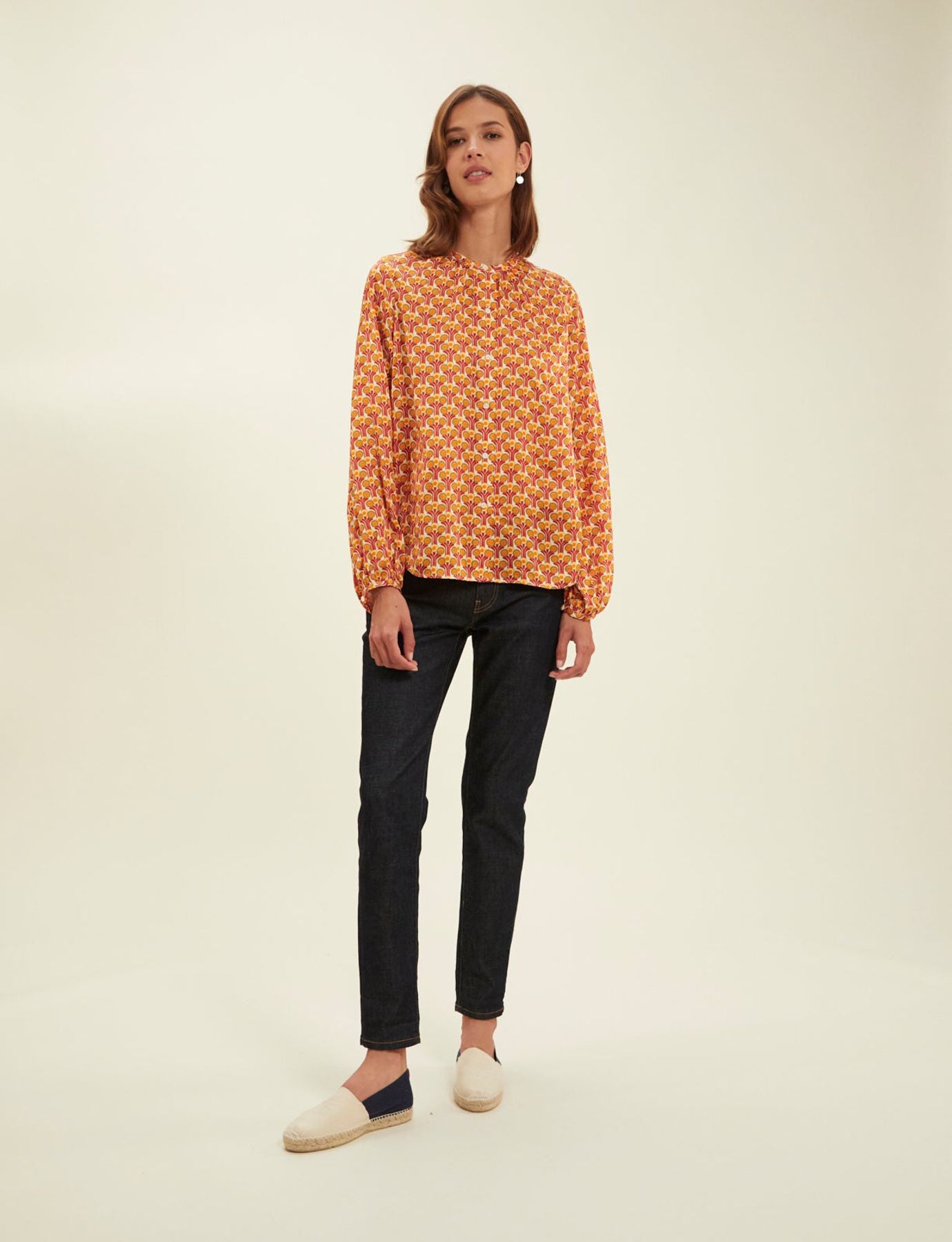 Blusa Joséphine Fuente Roja