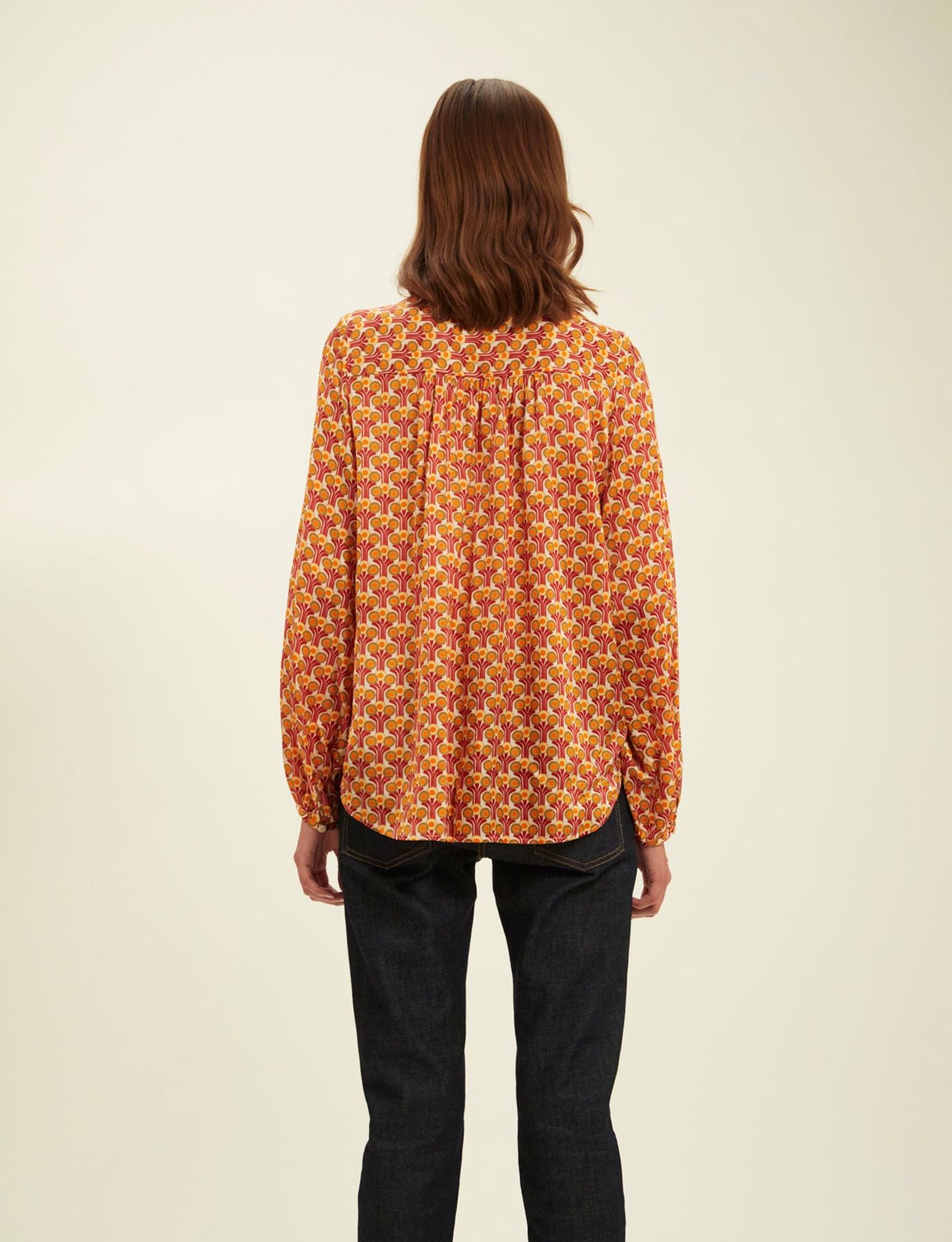 Blusa Joséphine Fuente Roja