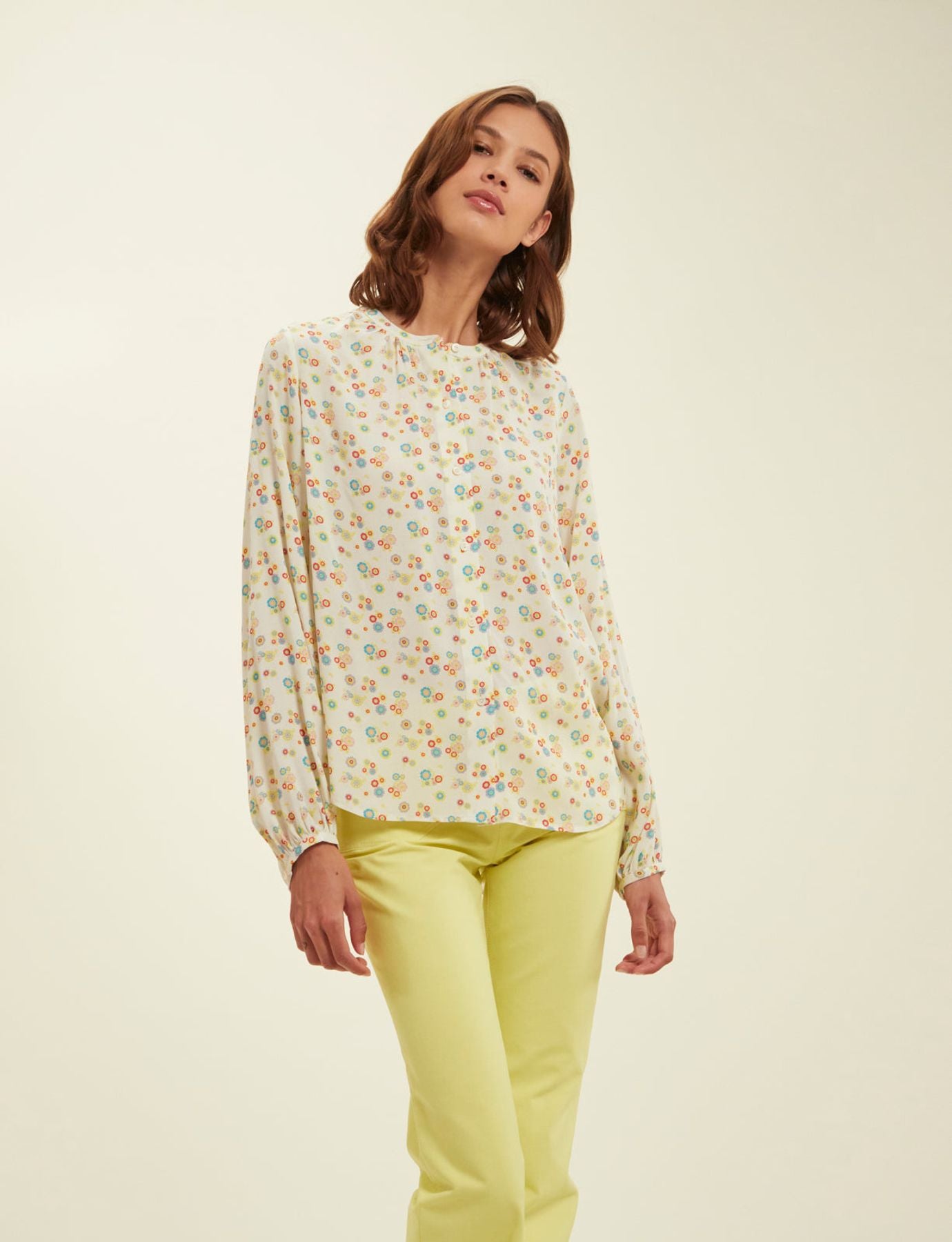 Blusa floreale Joséphine