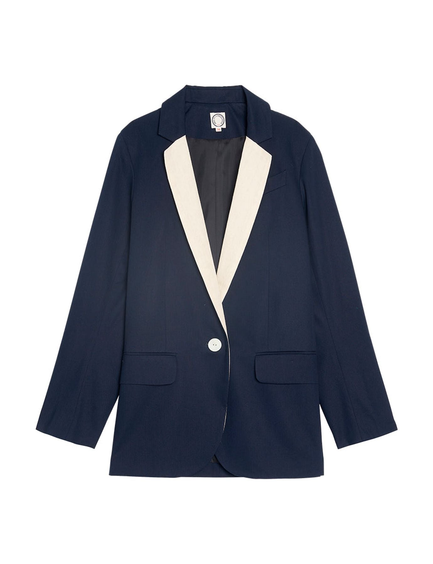 Giacca Bruna blu navy