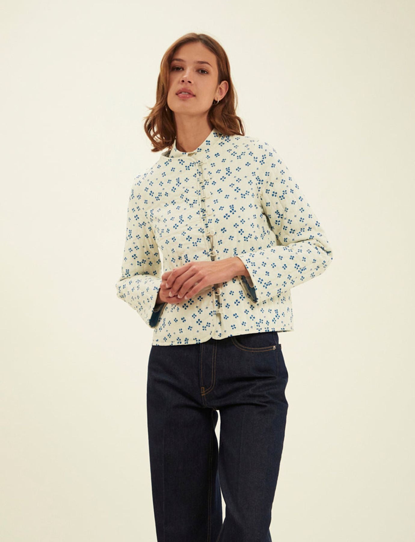 Giacca blu Wyoming Lucky