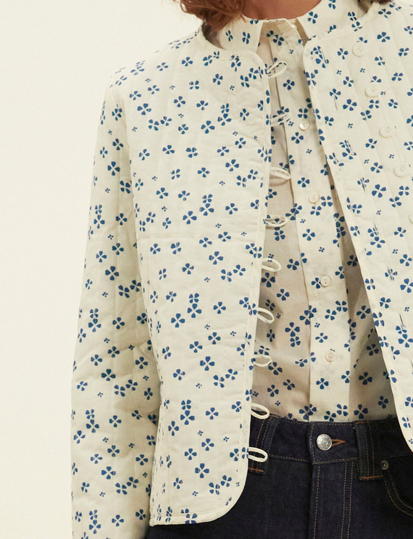 Giacca blu Wyoming Lucky