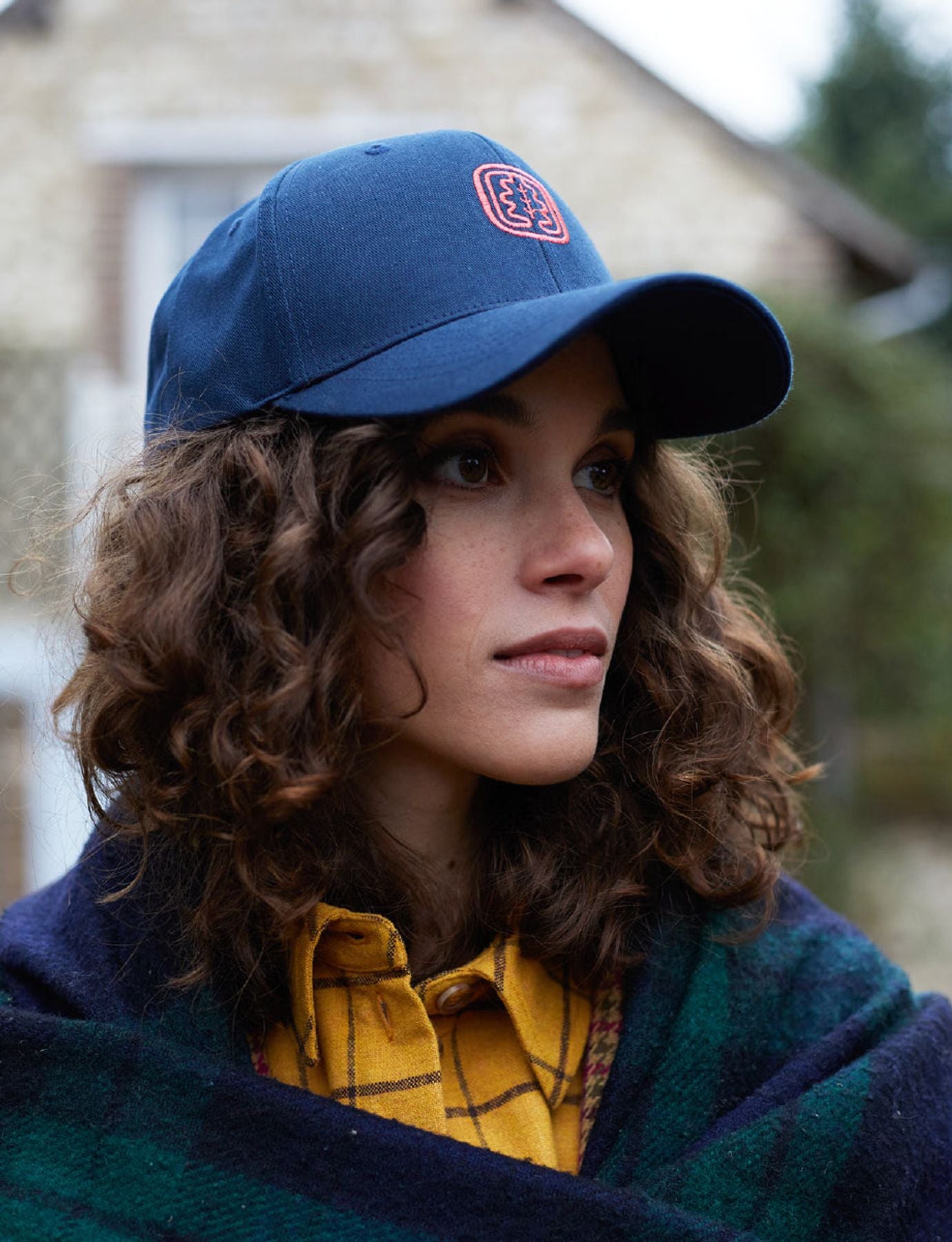 Cappello Sydney in cotone blu scuro
