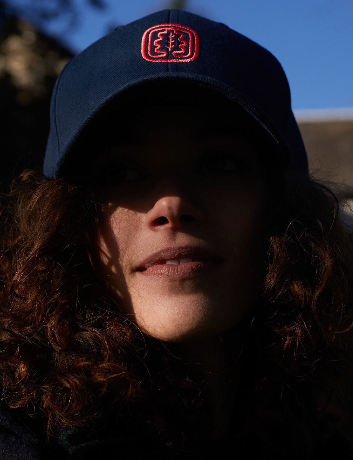 Cappello Sydney in cotone blu scuro