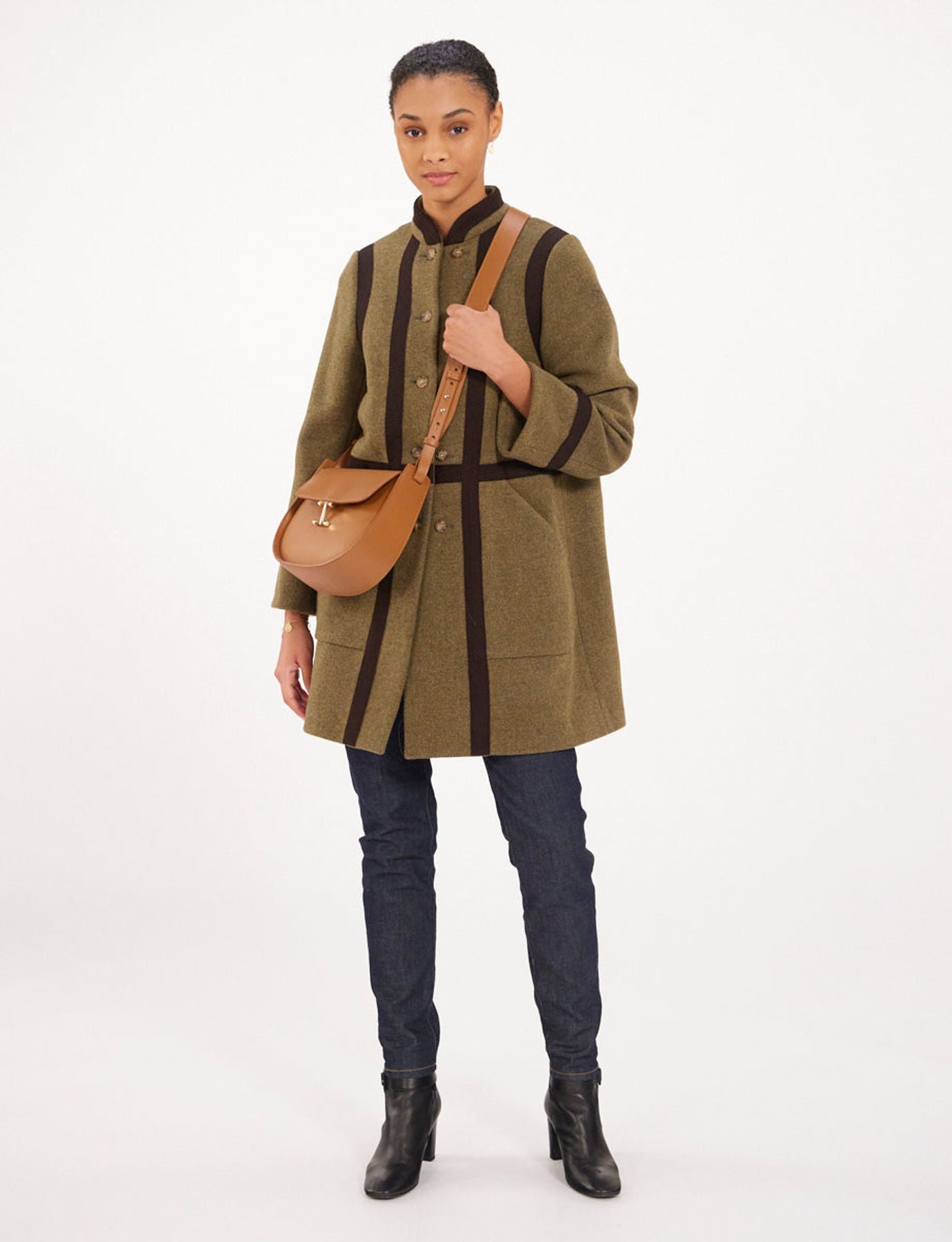 Bolso Senda piel camel