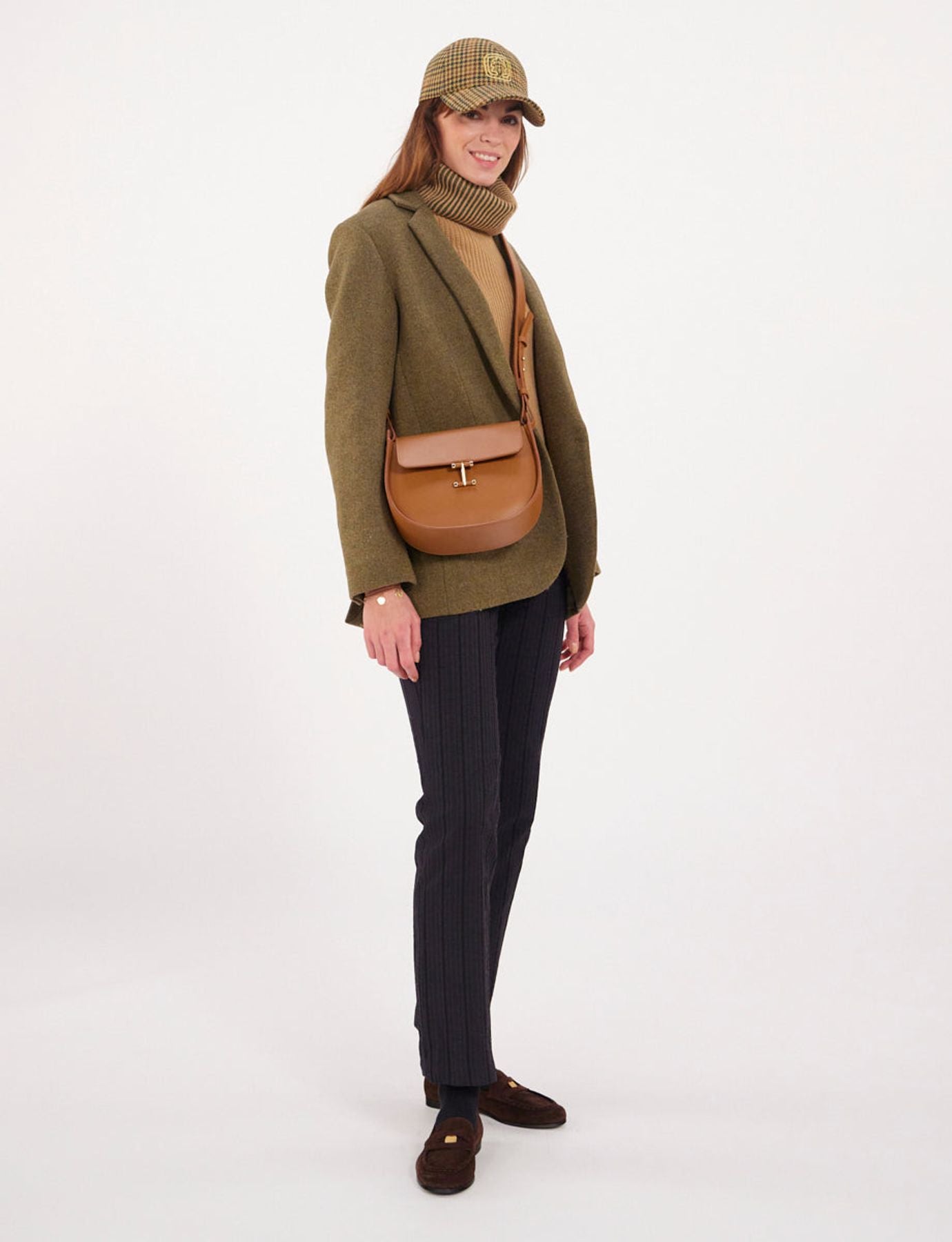 Bolso Senda piel camel