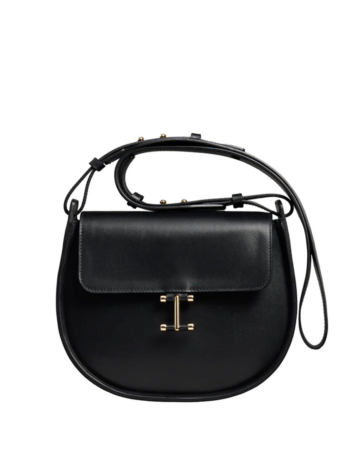 Borsa di pelle nera Senda