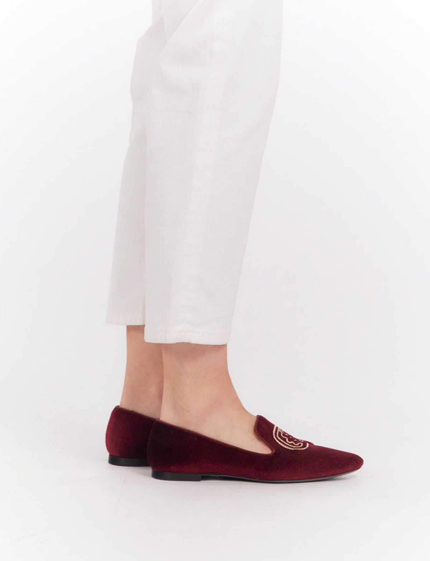 Scarpe da ginnastica di terciopelo con bordatura