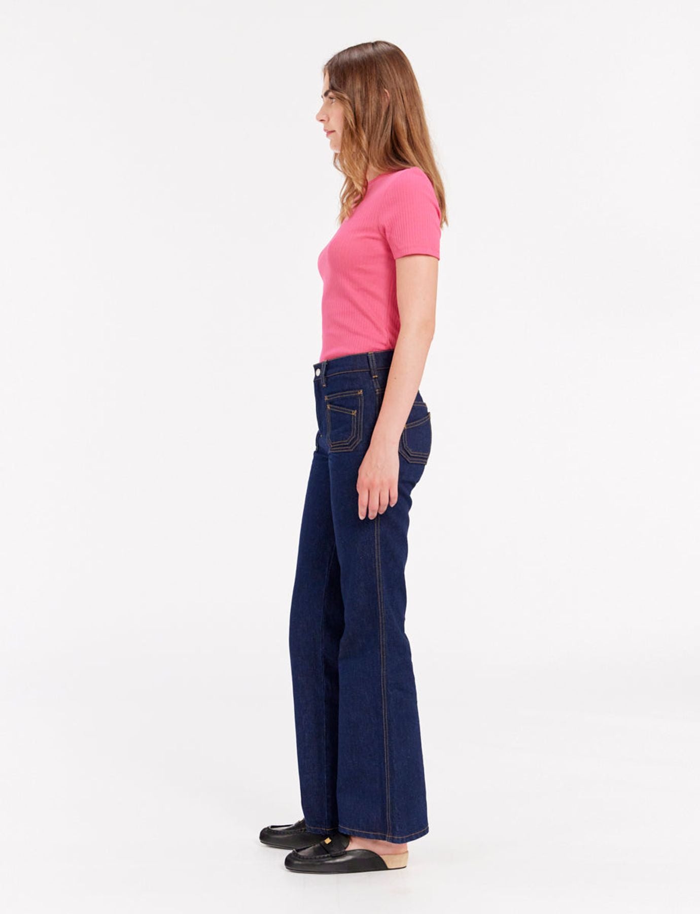 Ines x Notify vaqueros azul marino Rica