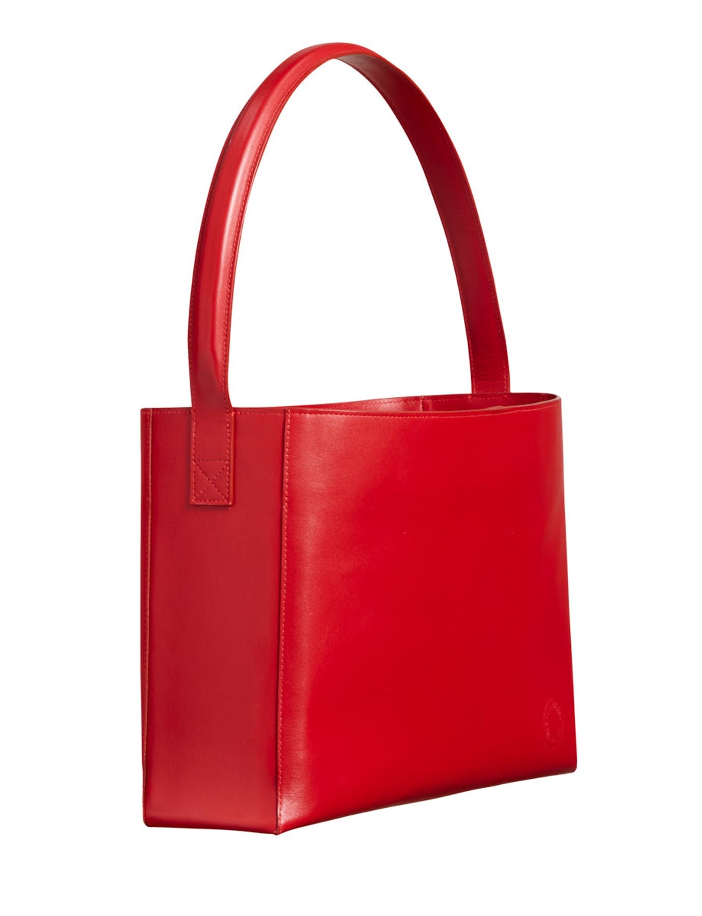 Borsa Léonore L in pelle rossa