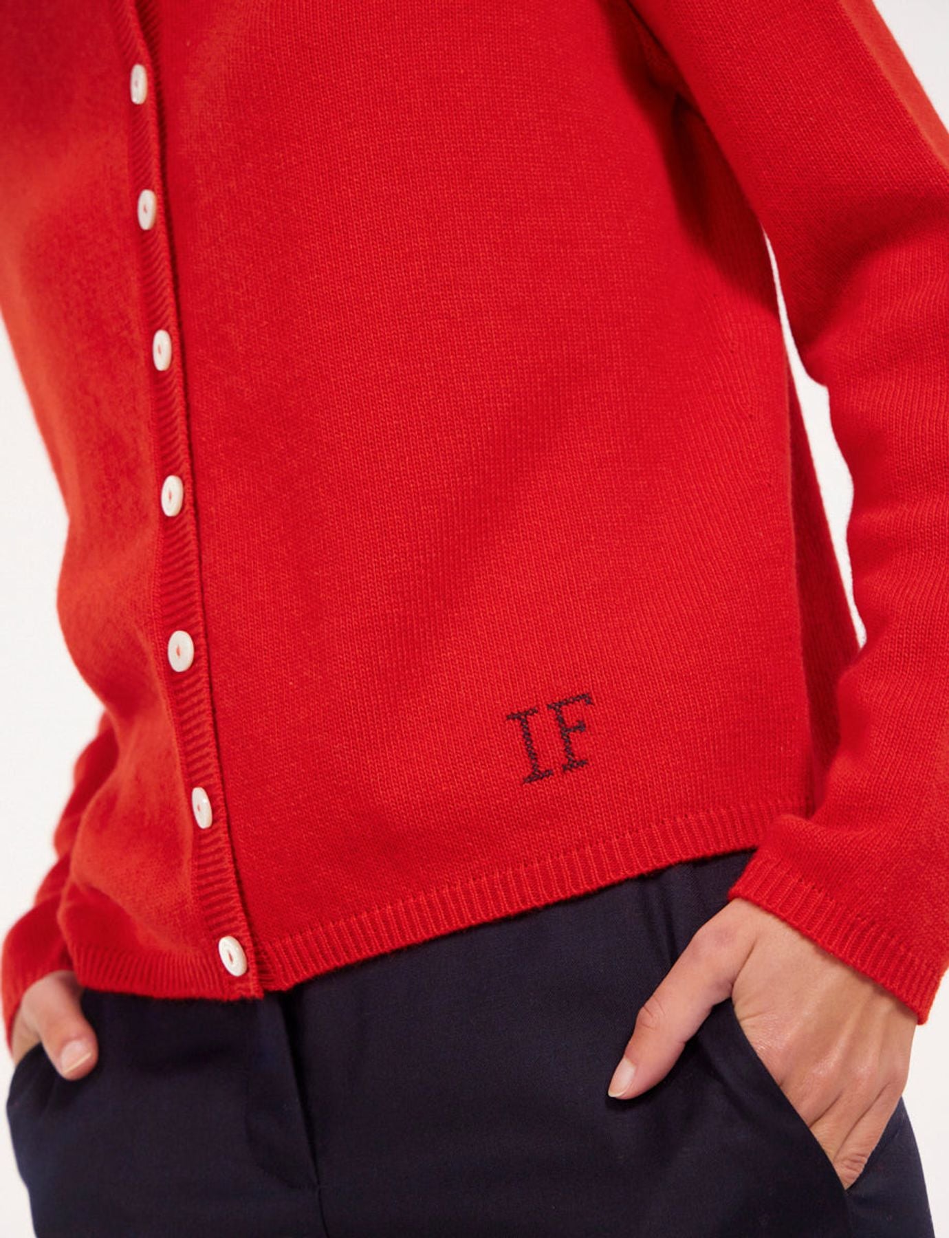 Cardigan rosa Cesaria