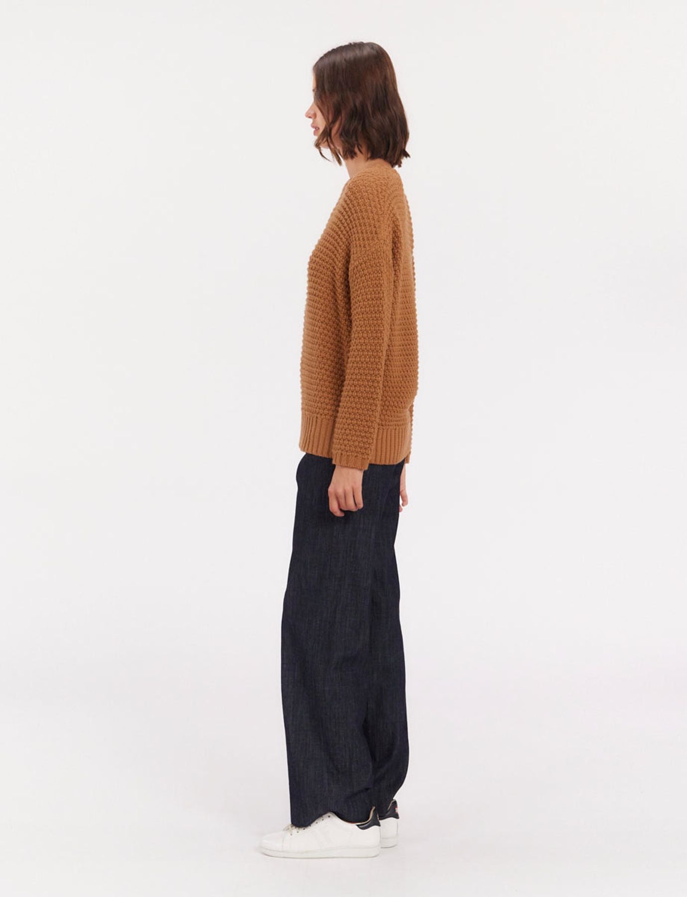 Maglia Silvia cammello