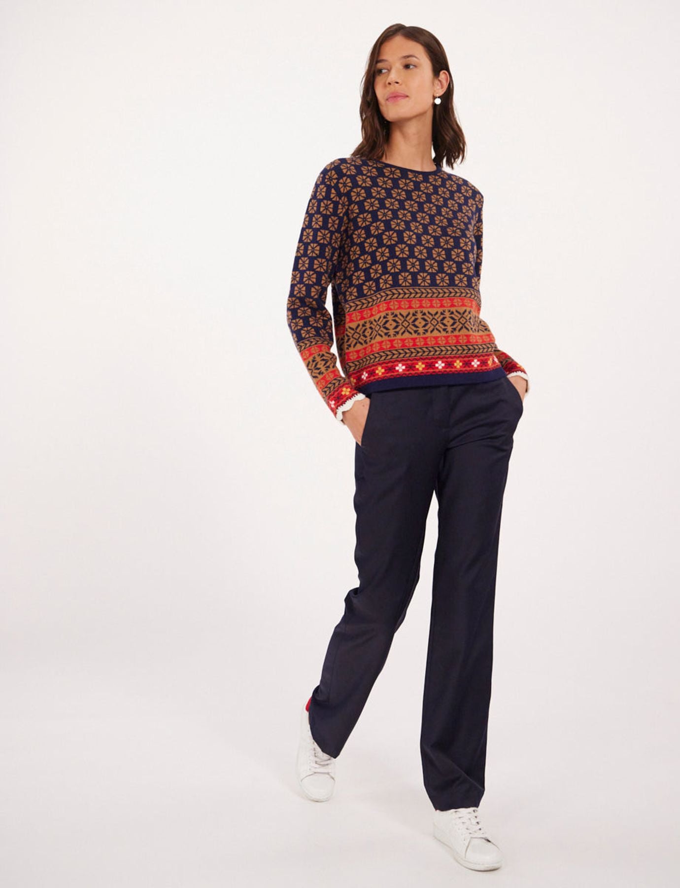 Maglia jacquard Folklo