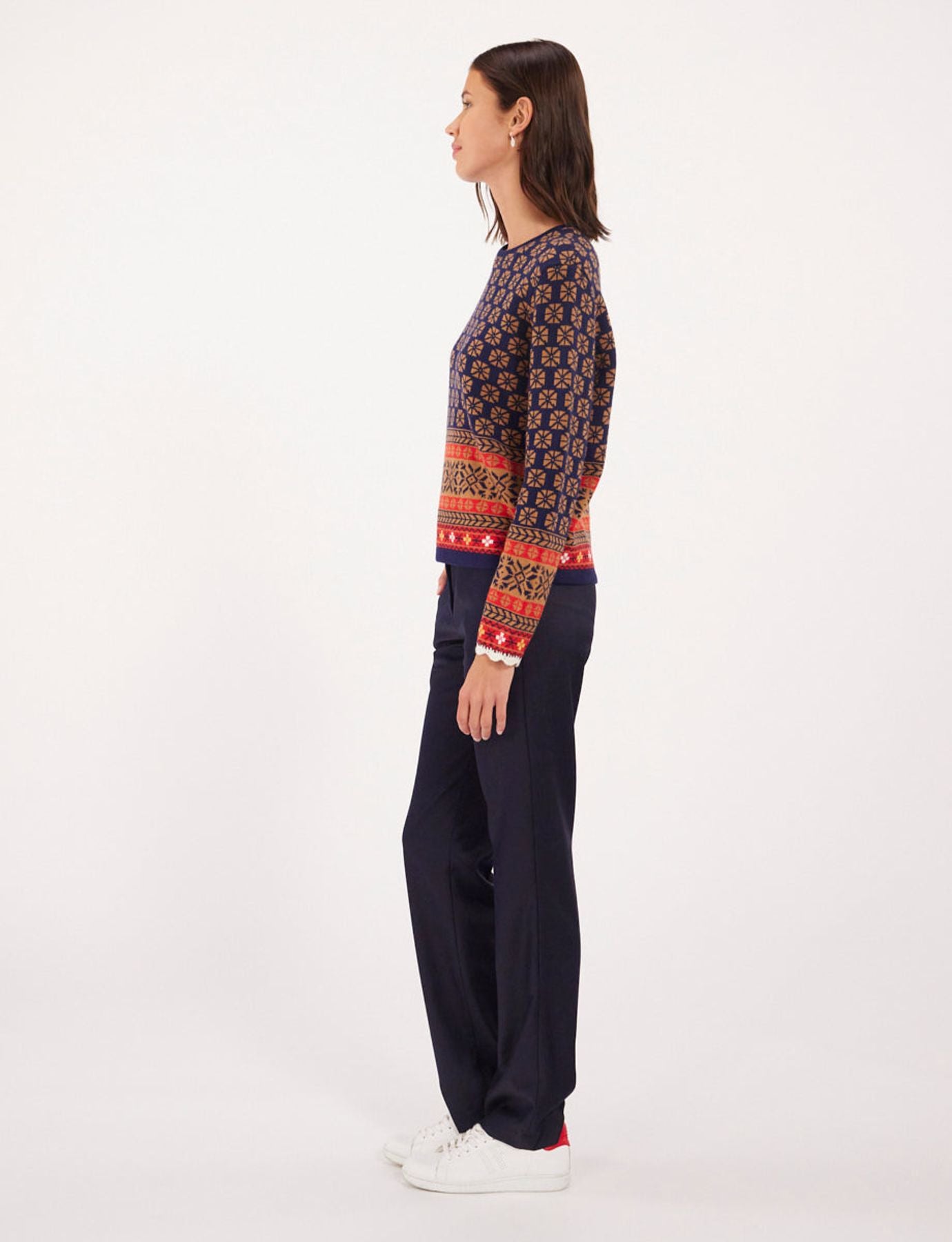 Maglia jacquard Folklo
