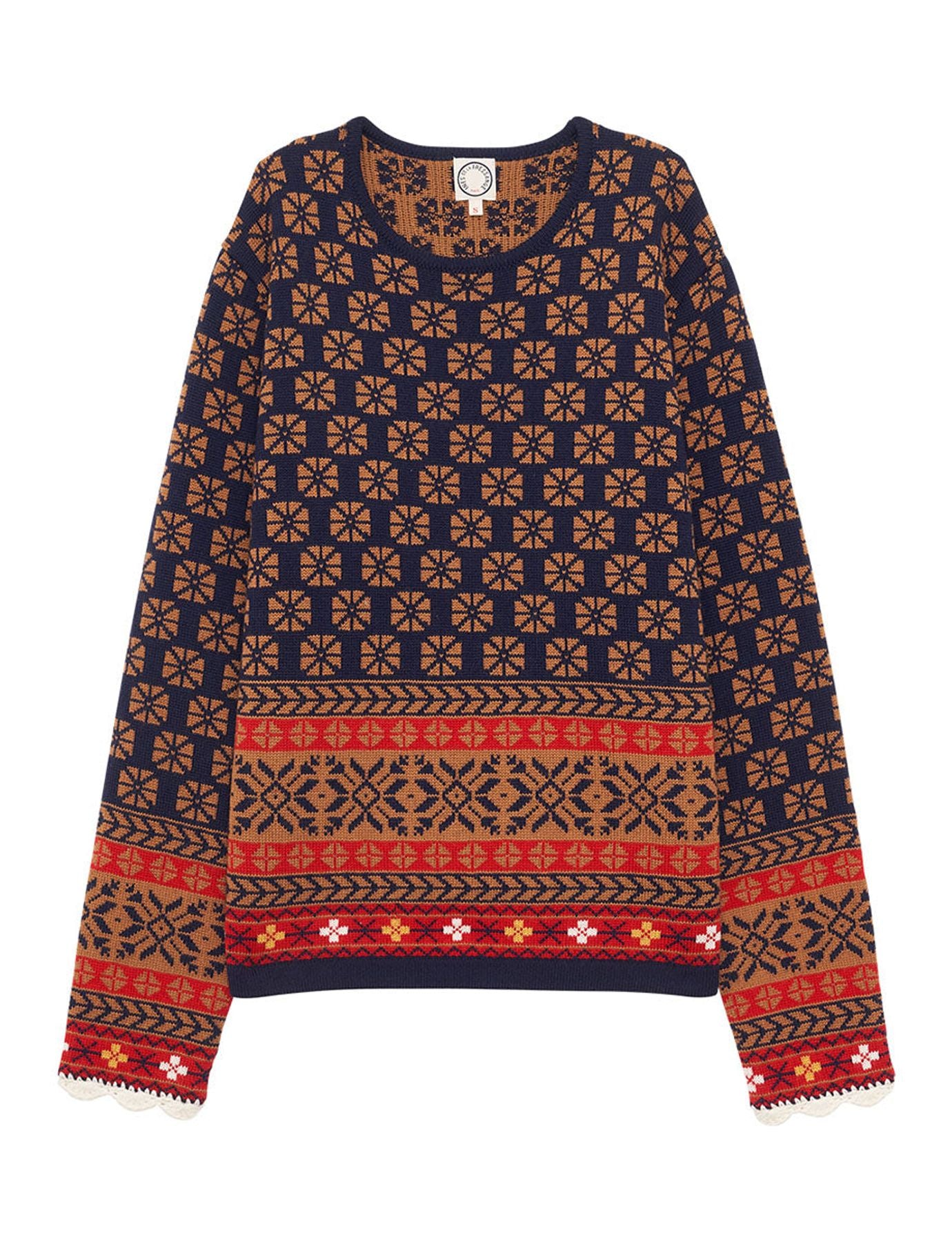 Maglia jacquard Folklo