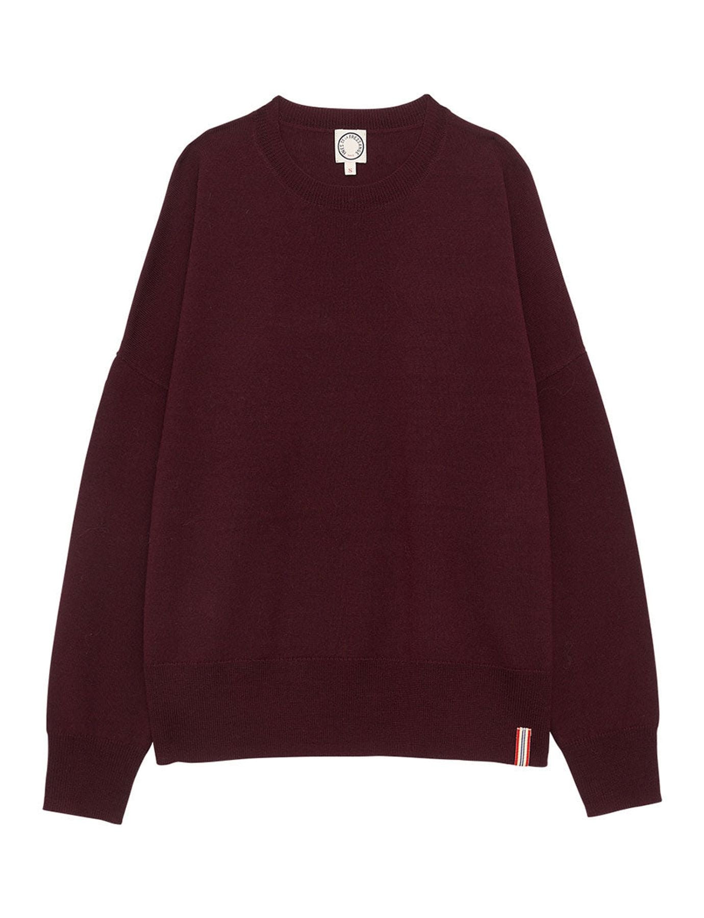 Maglia di lana ciruela Alessia