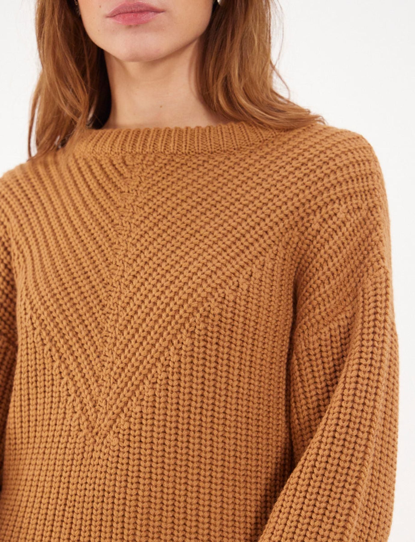 Maglia Amalia in cammello