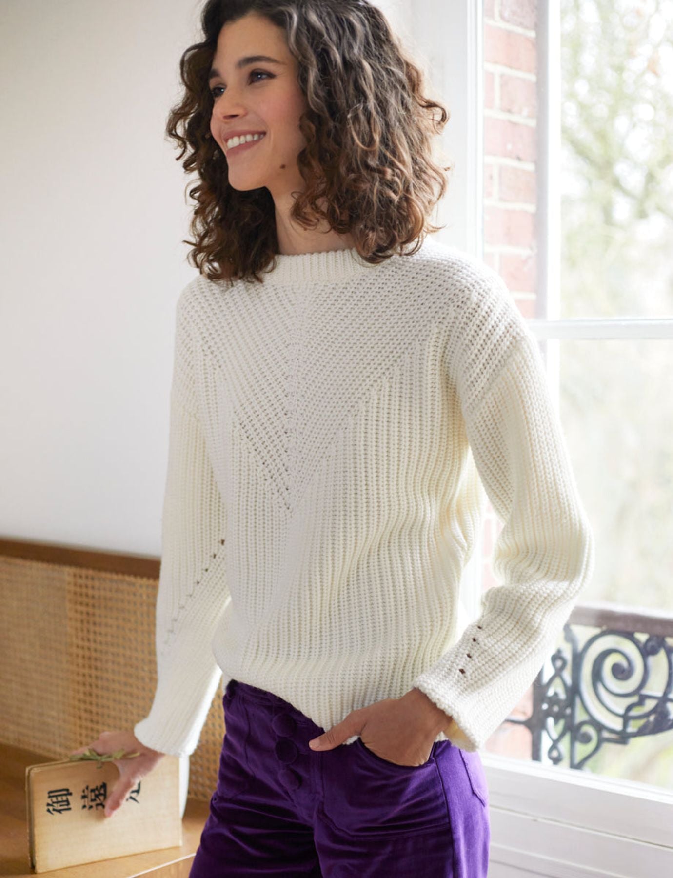 Maglia Amalia ecru