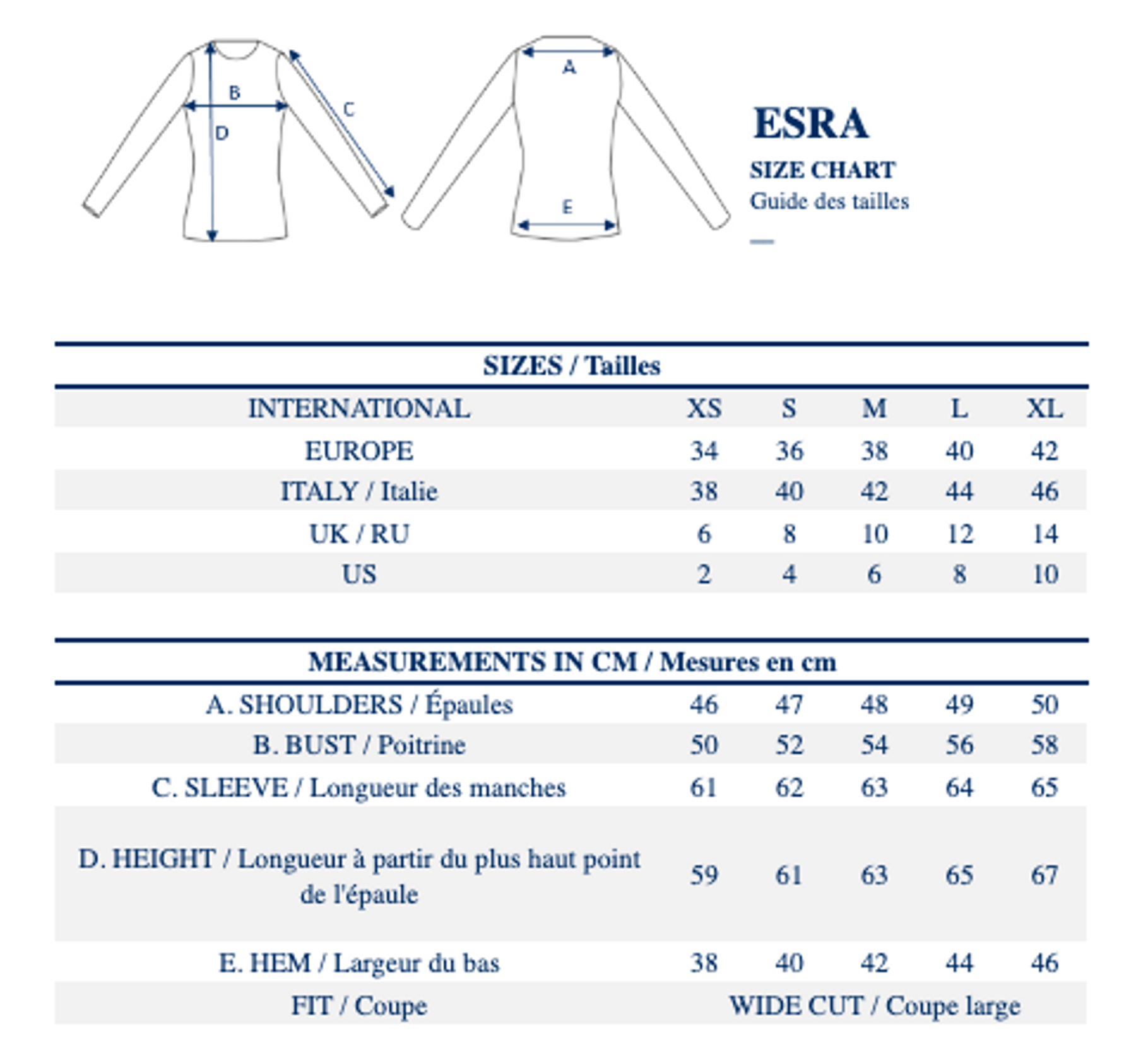 Esra, maglione di lana beige