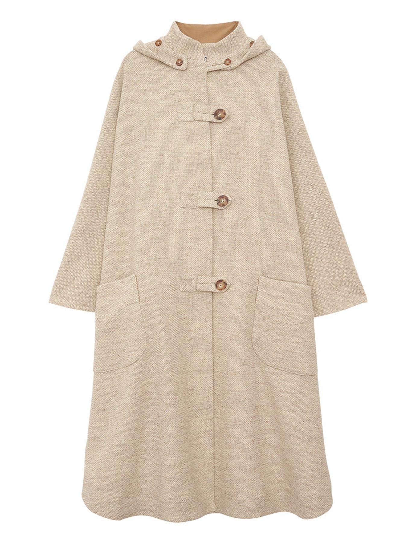 Capa di lana beige/crudo Ruppert