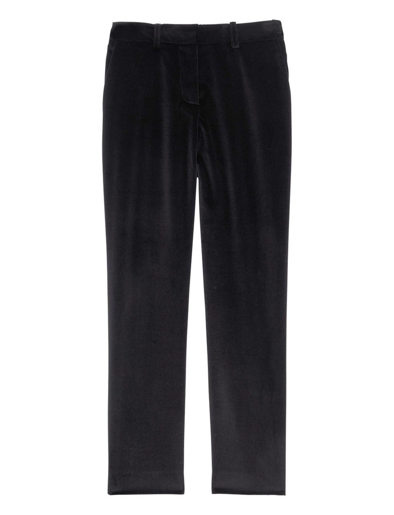 Pantaloni Audrey in terciopelo nero