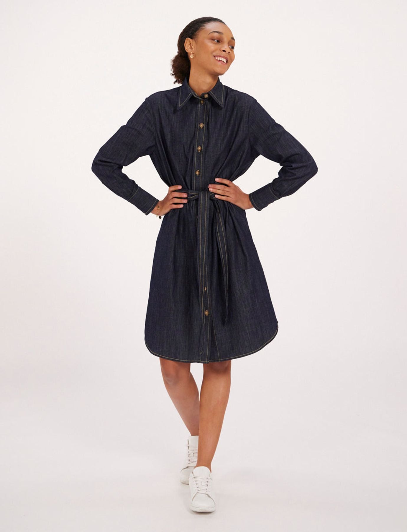Vestido vaquero crudo Amore