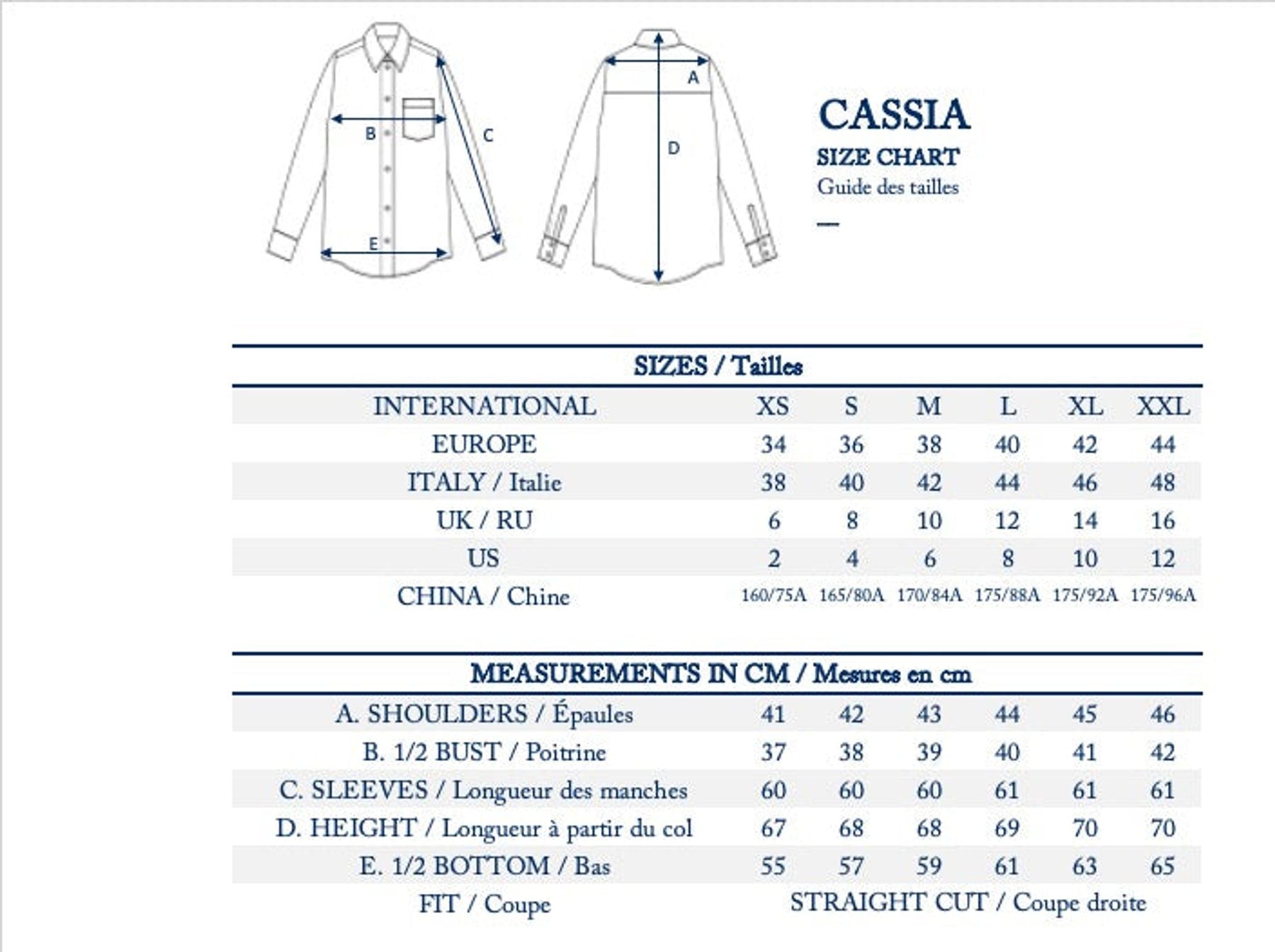 Camicia a quadri color ocra cassia
