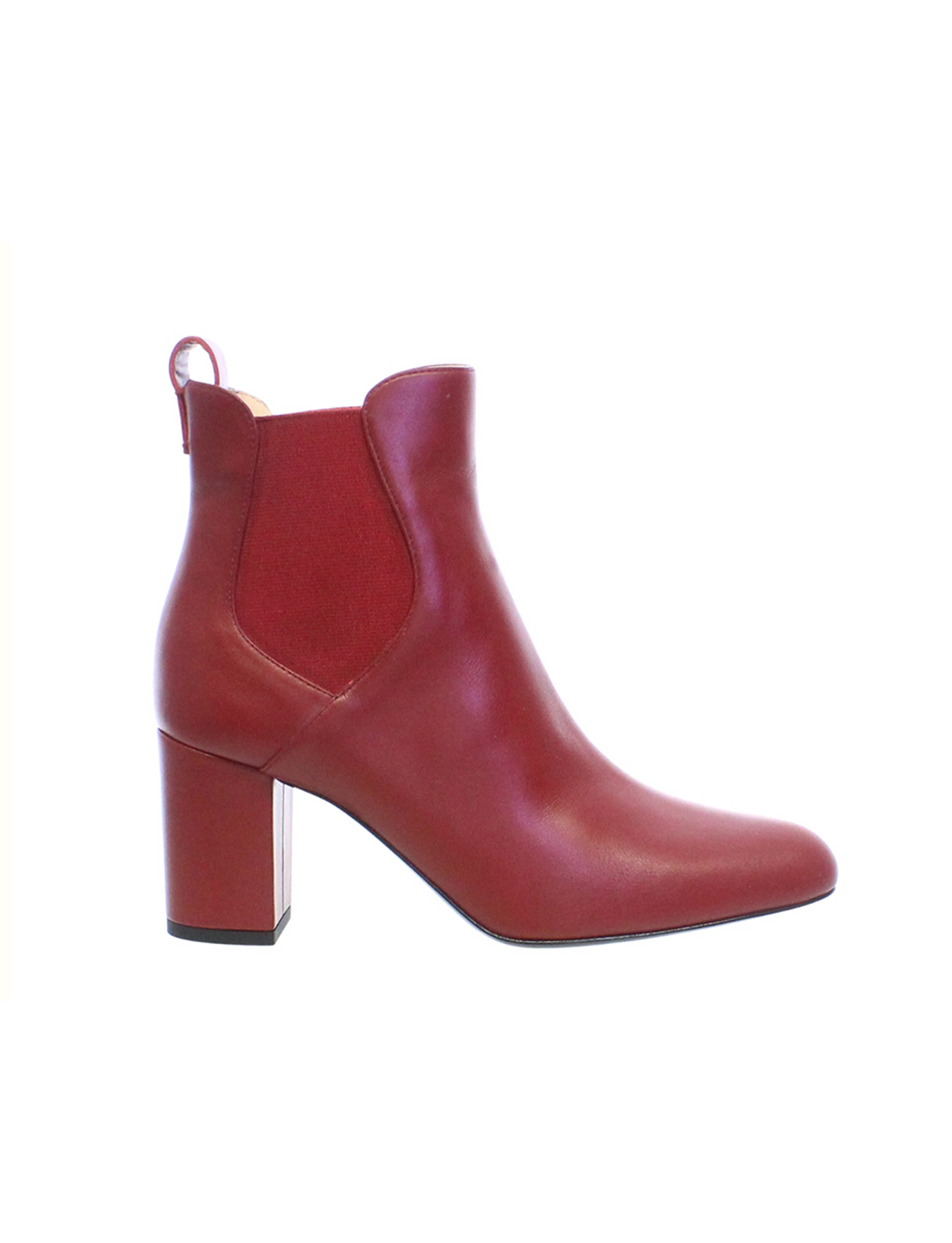 Stivali tacon in pelle