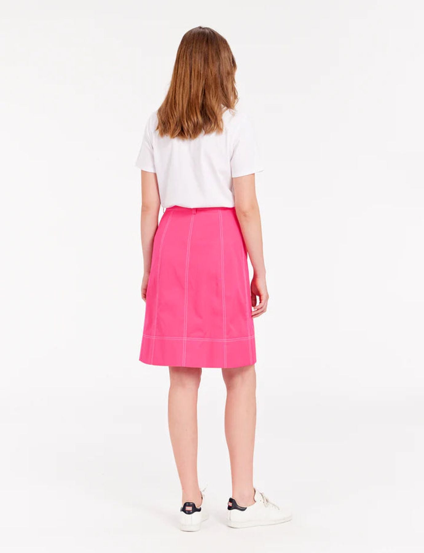Rachele falda rosa
