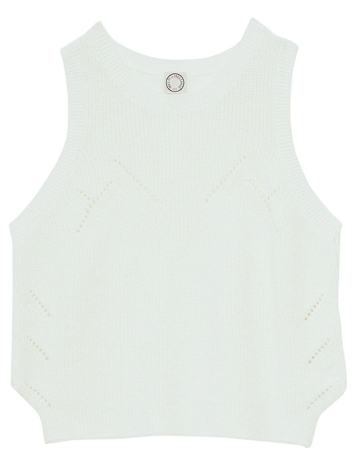 Maglia senza mangas Agatha crudo
