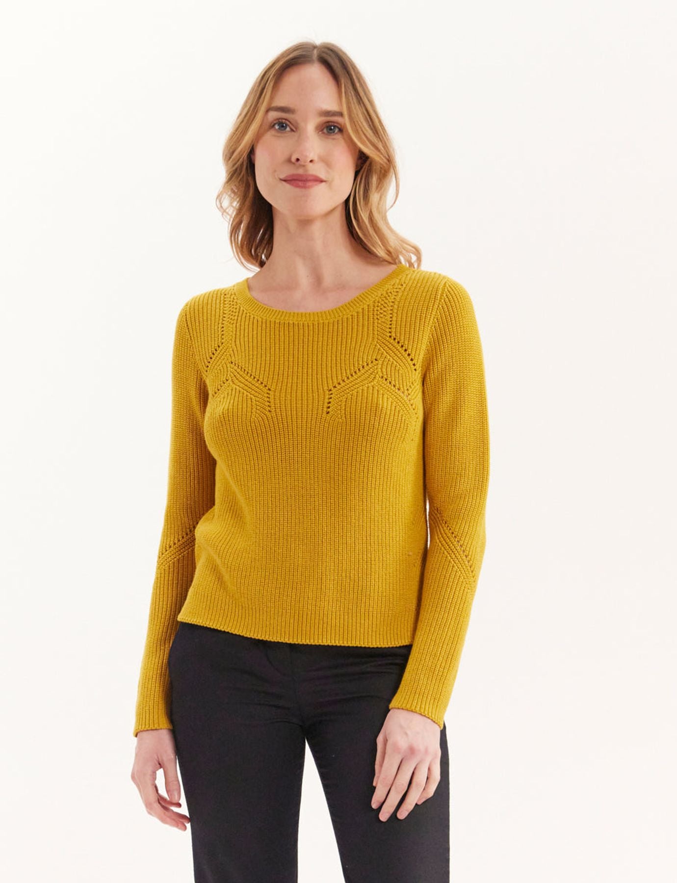Maglia Agathe mostaza