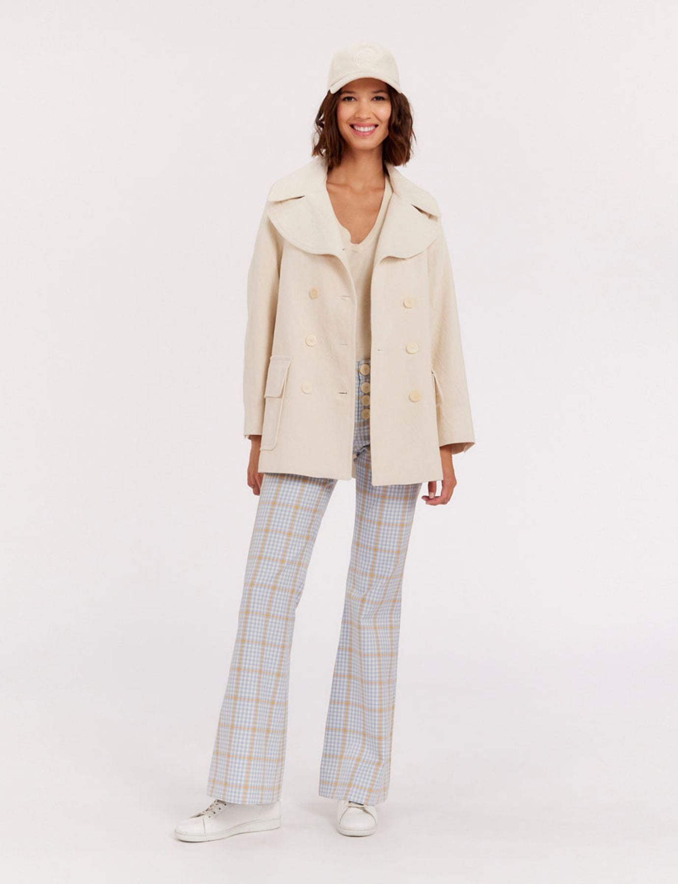 Camicia di guanti marfil Seraphine