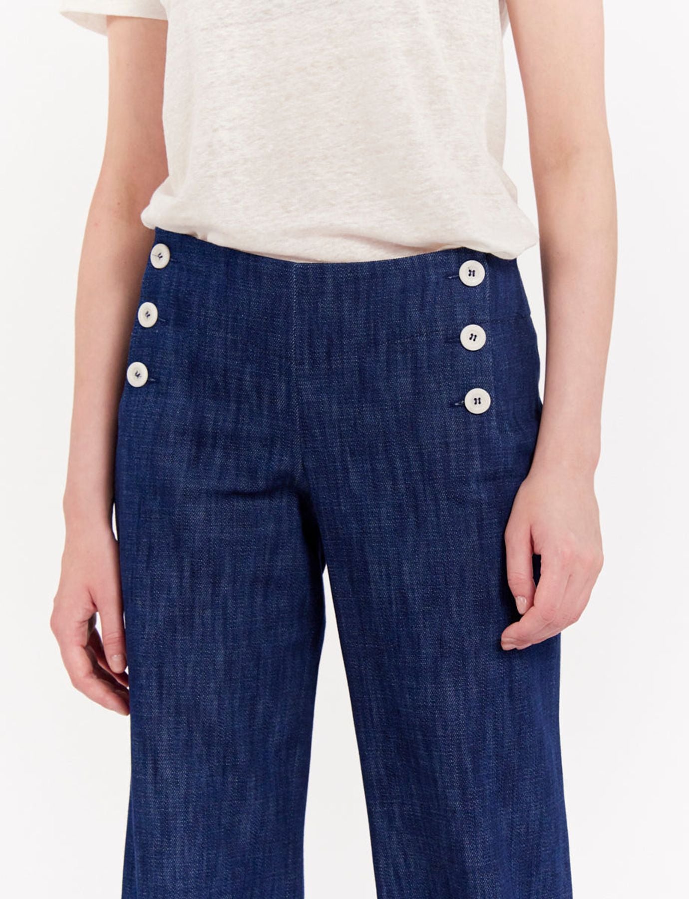 Gabriel blue trousers