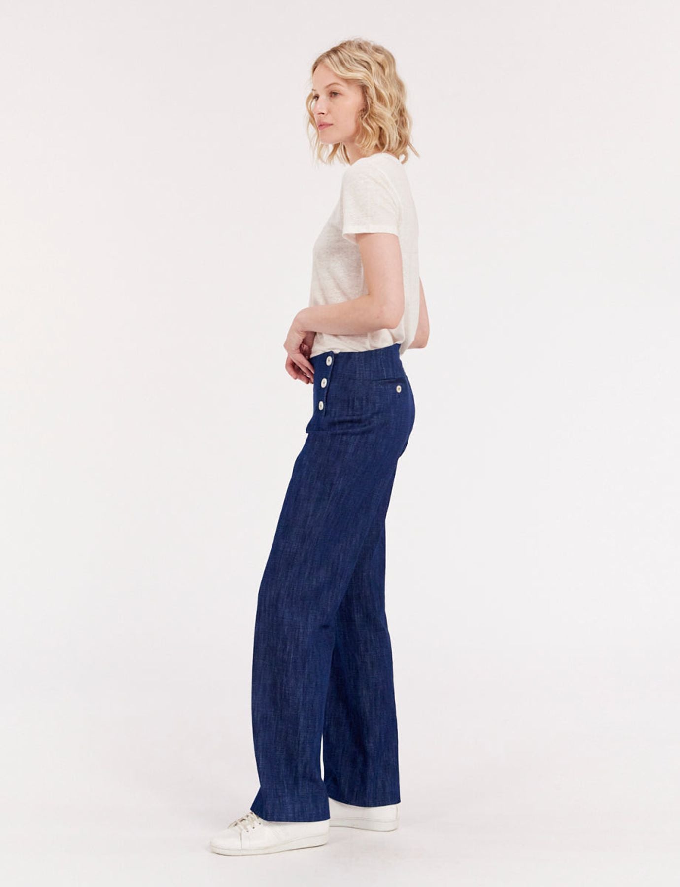 Gabriel blue trousers
