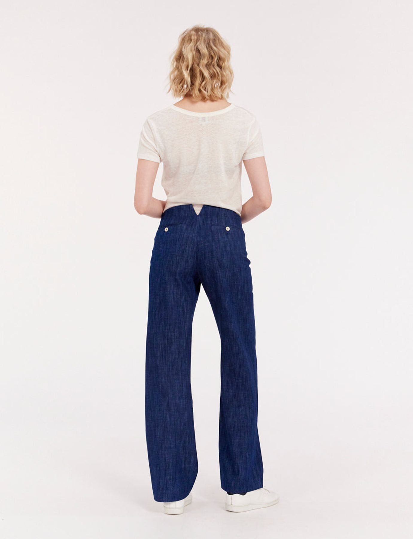Gabriel blue trousers