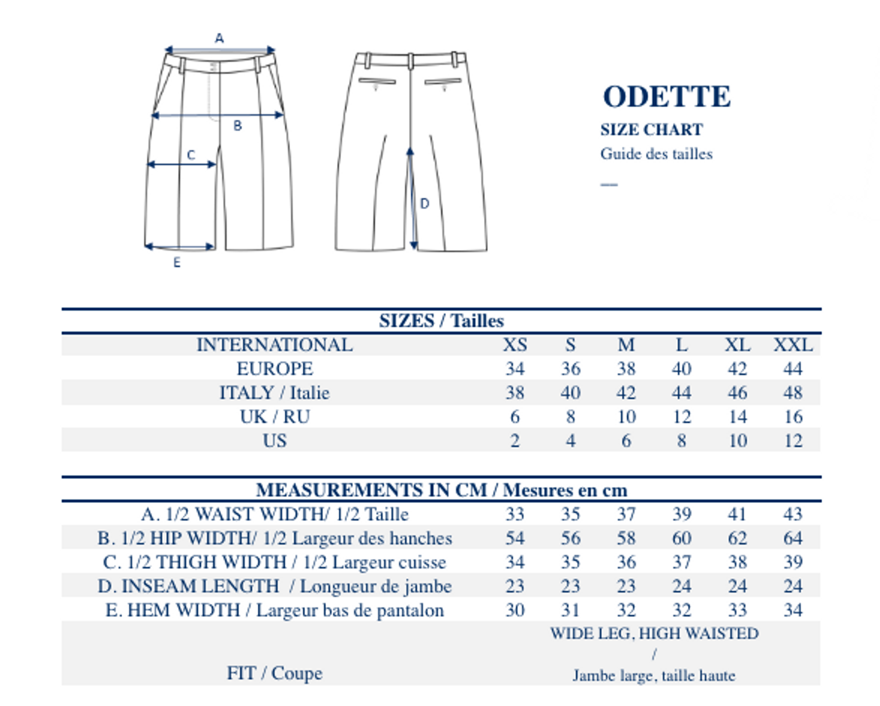 Bermuda Odette beige