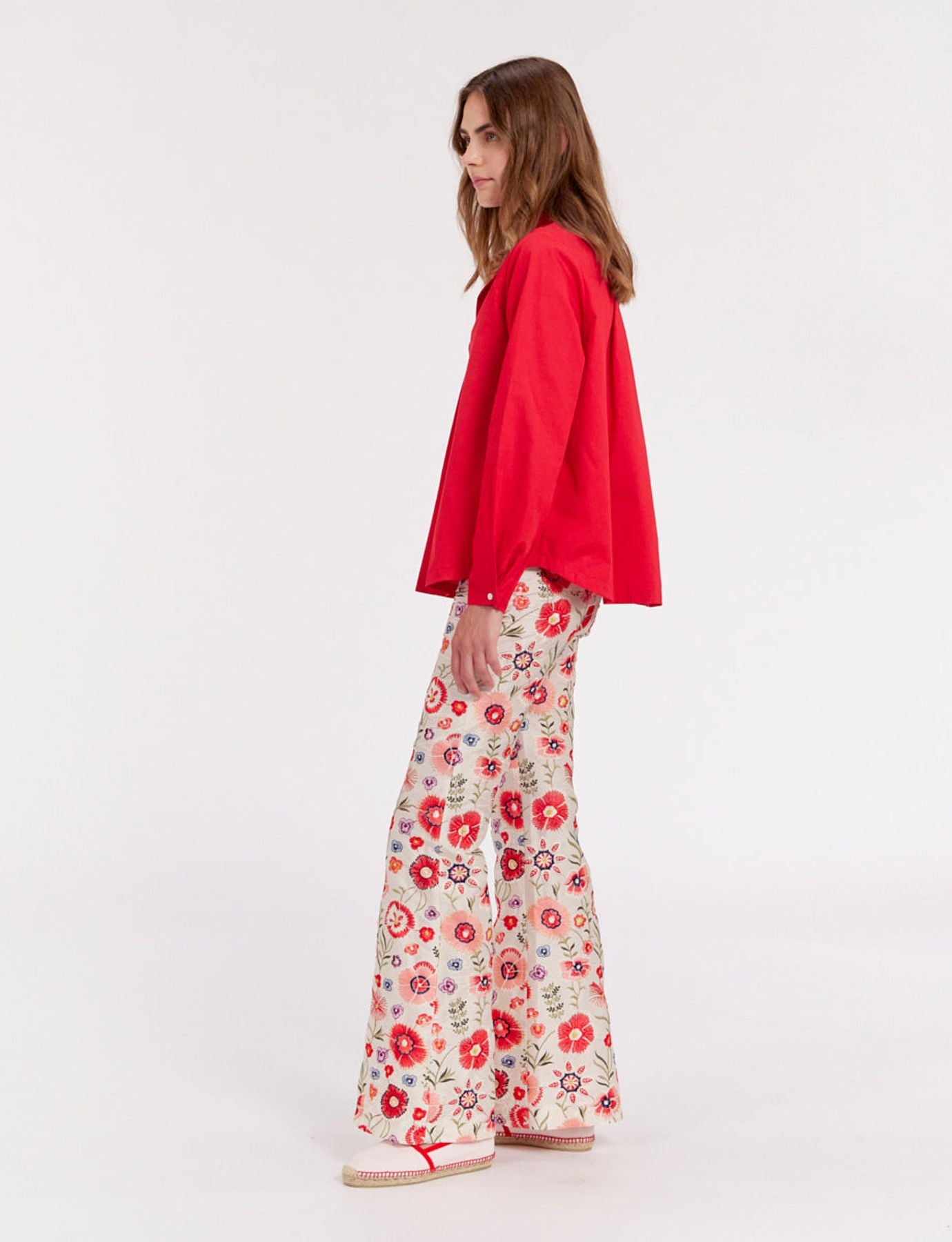 Noa top rosso