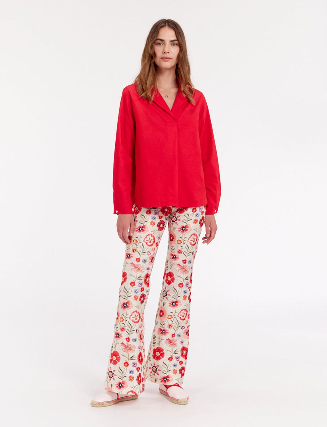 Noa top rosso