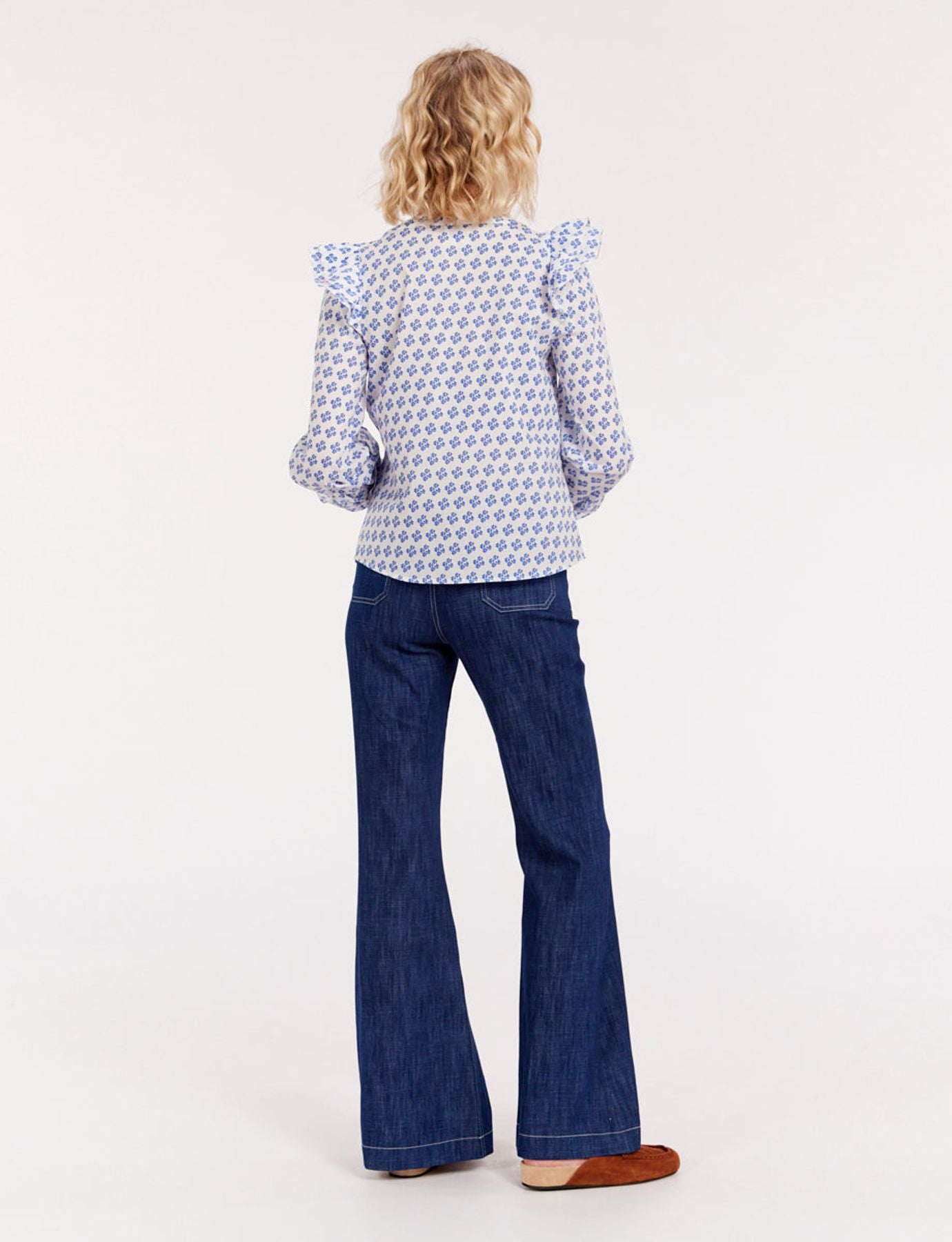 Top Laure estampado