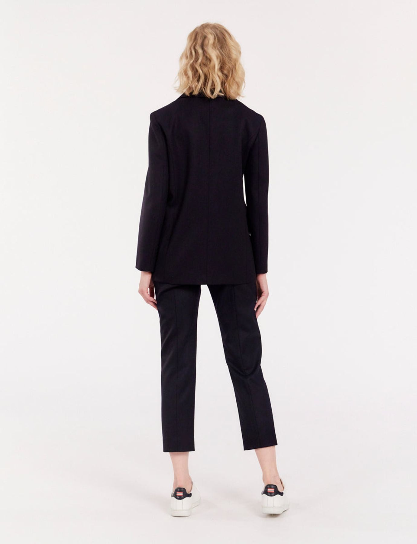 Giacca Yohan in lana blu notte
