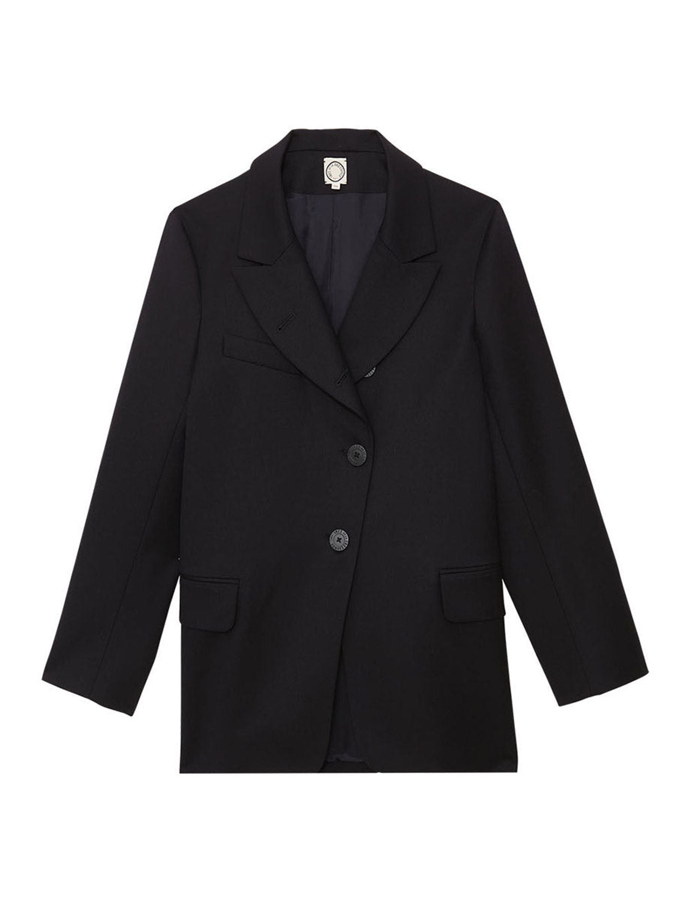 Giacca Yohan in lana blu notte
