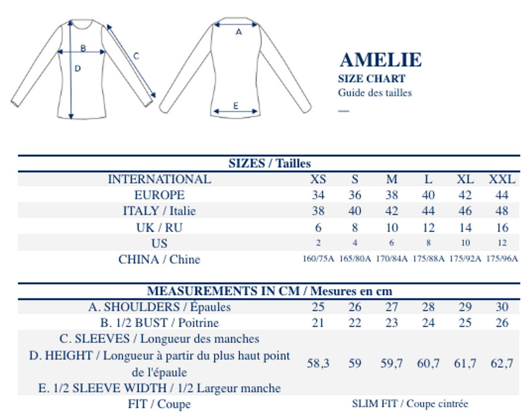Camiseta de tirantes Amelie in maglia rosa