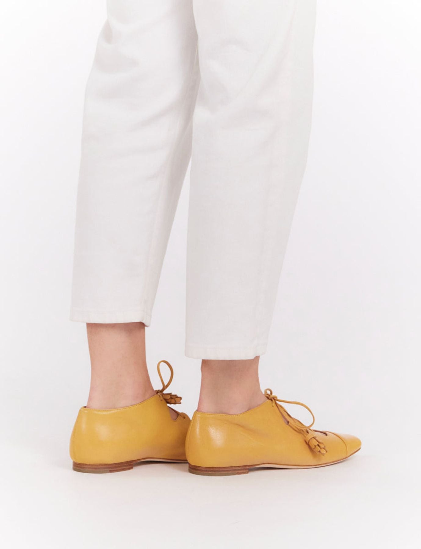 Richelieu aperto giallo