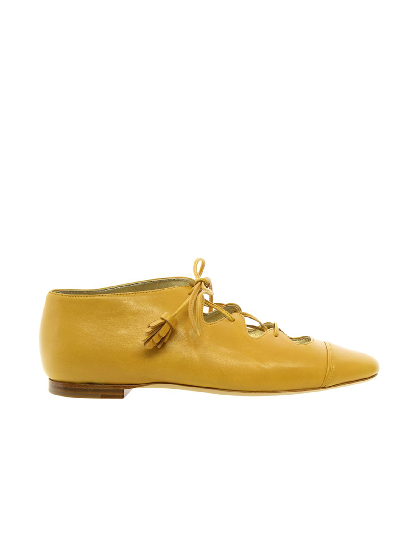 Richelieu aperto giallo