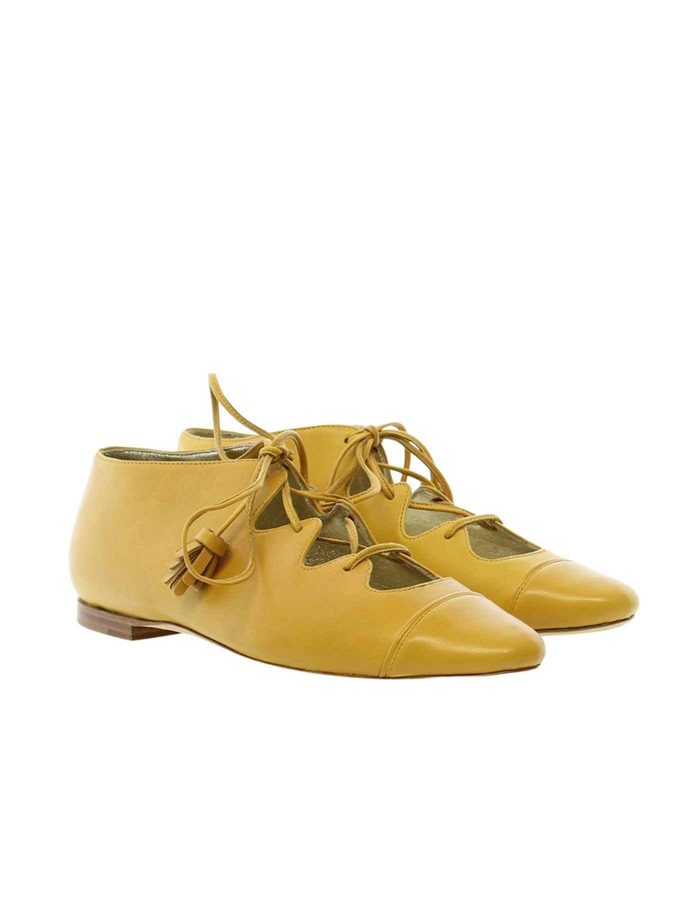 Richelieu aperto giallo