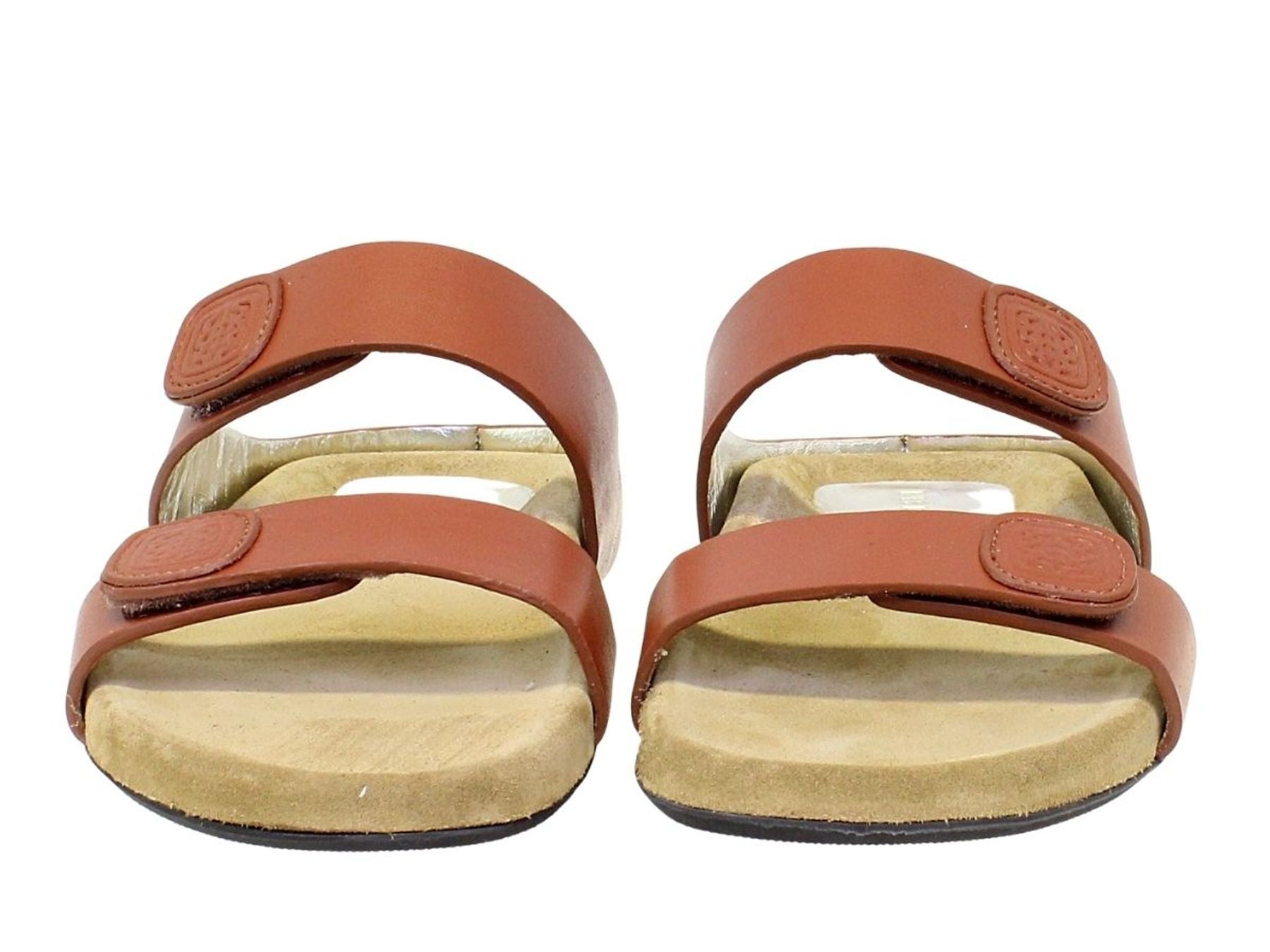 Muli Delia in pelle color cognac