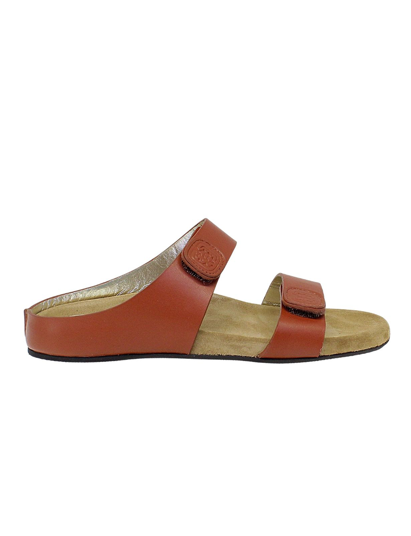 Muli Delia in pelle color cognac