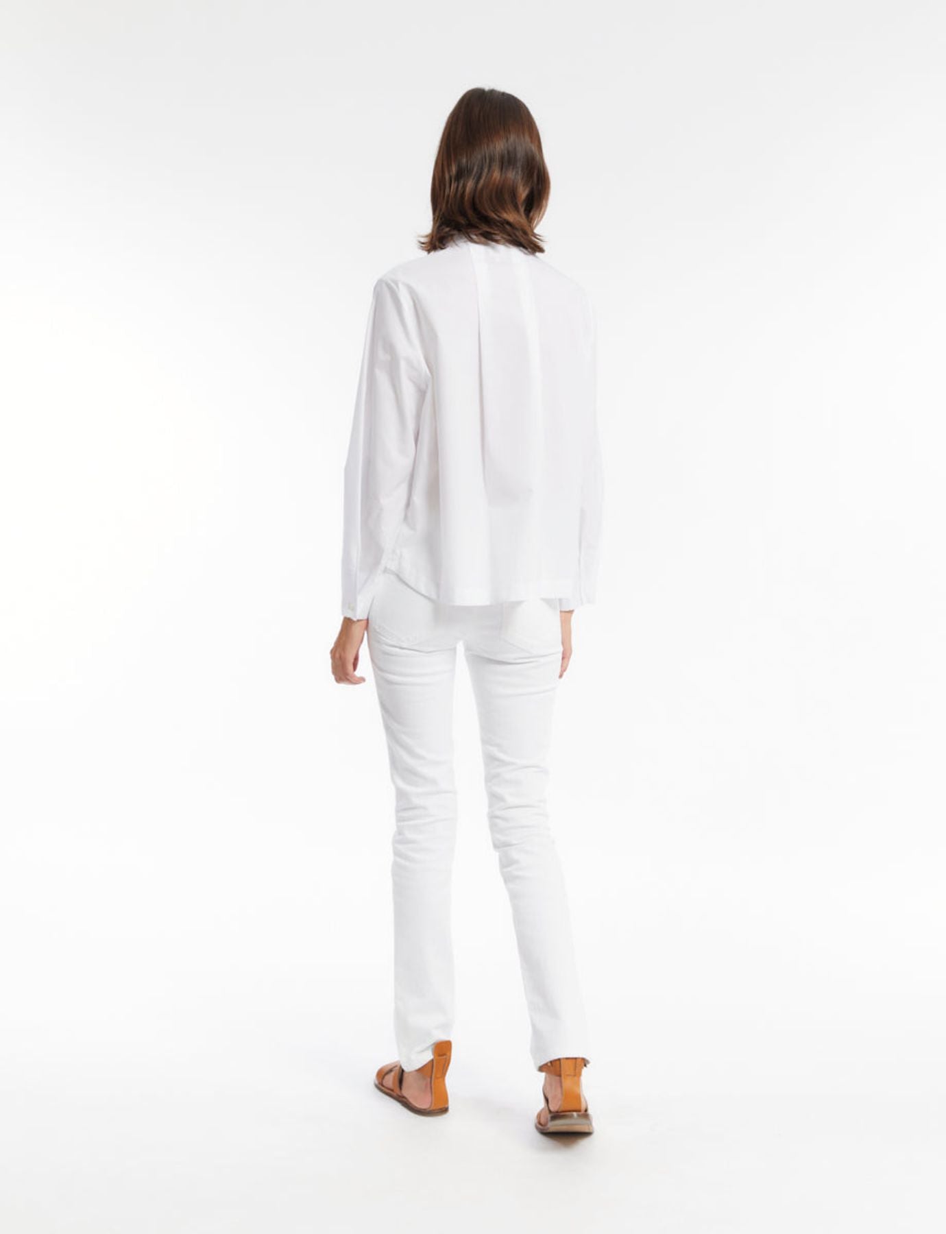 Top in algodón bianco Noa
