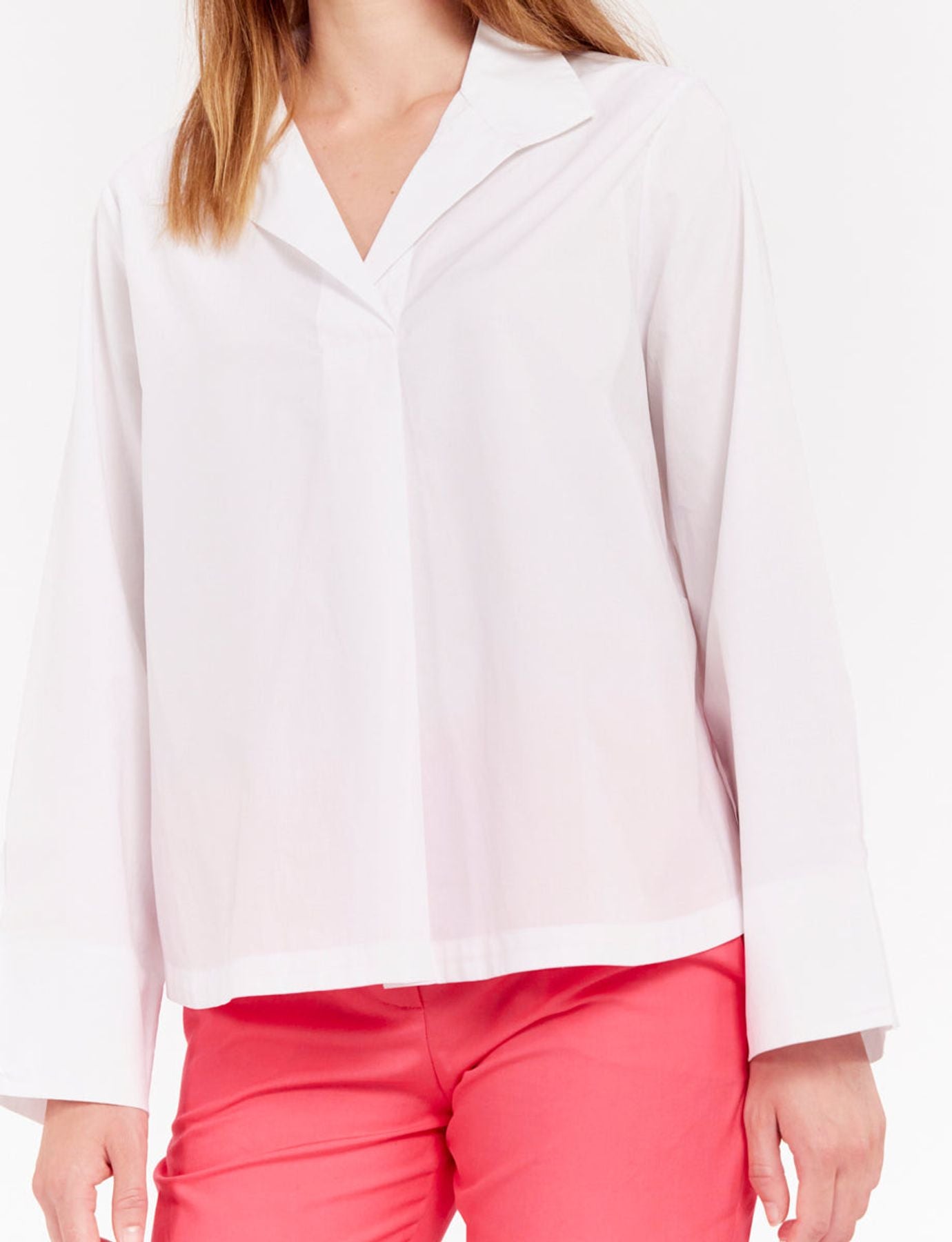 Top in algodón bianco Noa