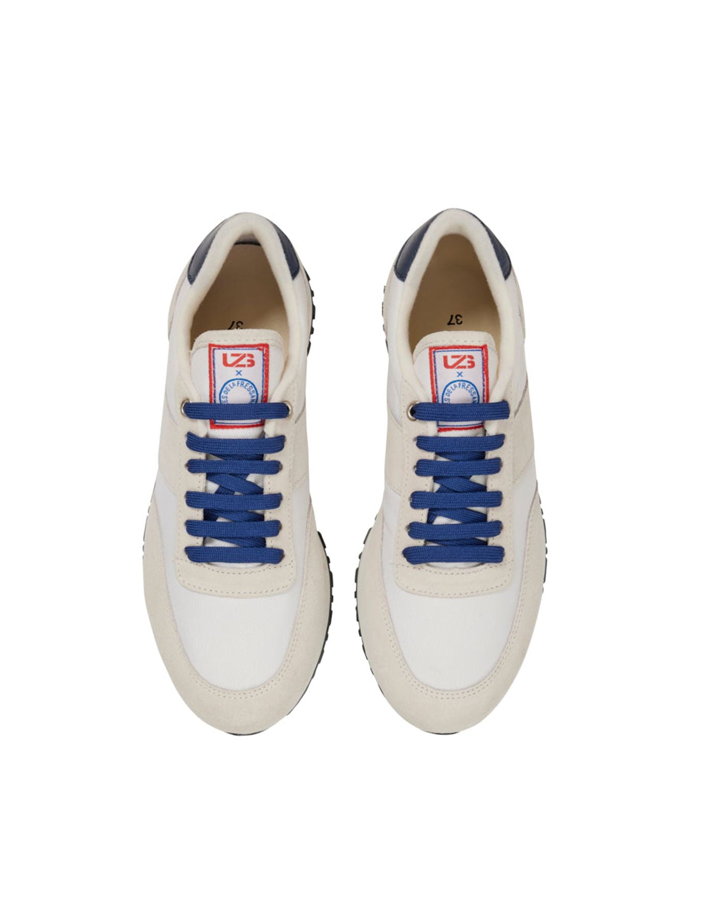 77" UZS x Ines de la Fressange Scarpe da ginnastica unisex bianco/beige/blu